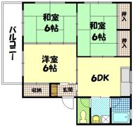 平成ハタⅠの間取り画像