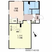 エステルAの間取り画像