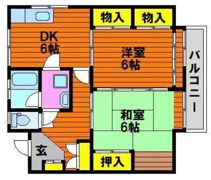 新潮ビルの間取り画像