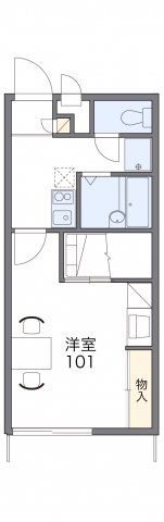 レオパレス栗橋Ⅱの間取り画像