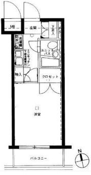 メインステージ大森海岸の間取り画像