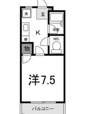 レジデンス北島の間取り画像