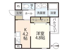 Glycine Court長束の間取り画像