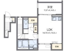 クレイノジニアの間取り画像