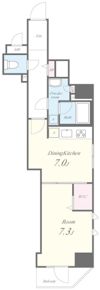 RYOGOKU STATION RESIDENCEの間取り画像