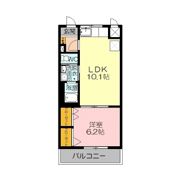 ピアコートBの間取り画像