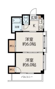 ハイム大洗の間取り画像
