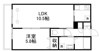 maison泉（メゾン泉）の間取り画像