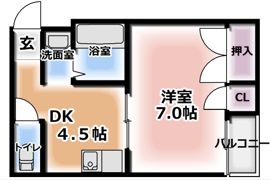 ハイツエナジーの間取り画像