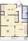 尾野スカイハイツ1の間取り画像