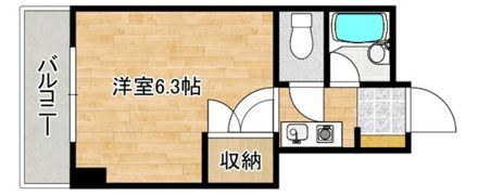 エステート24東雲の間取り画像
