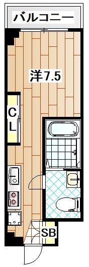 ドルチェビータ横浜の間取り画像