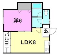 ロイヤルサンタ北久米の間取り画像
