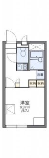 レオパレスB F プログレの間取り画像