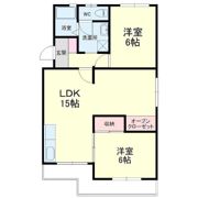 サンテラス大村Iの間取り画像