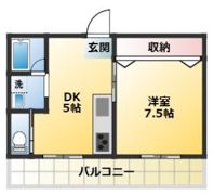 グレース東町の間取り画像