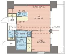 プレジオ難波WESTの間取り画像