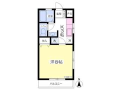 サンハイムミヤタAの間取り画像