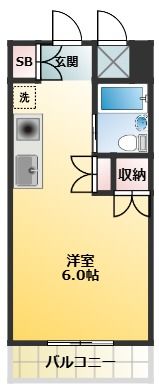 第三大野ビル サダサンズの間取り画像