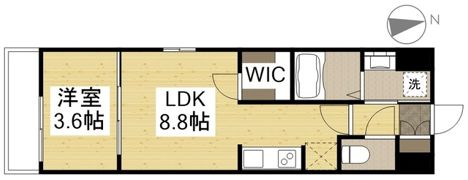 月光 旭川リバーサイドウエストの間取り画像
