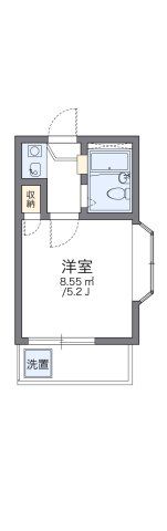 レオパレスSUNBEAMの間取り画像