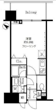 サンクレール荒川ブランガーデンの間取り画像