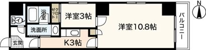 クレセント・ヒルズの間取り画像