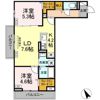 セレスティア中台の間取り画像