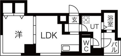 シャインズ本山の間取り画像