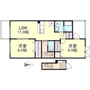 サンシャイン羽島Bの間取り画像