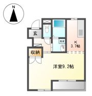 スカイヒルズ アキの間取り画像