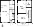 プラージュ湘南山手の間取り画像