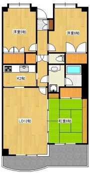 UCレジデンス小沢町の間取り画像