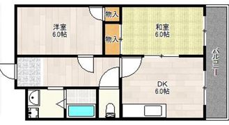 レクシア歌島の間取り画像