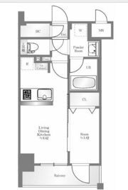 エステムプラザ横濱関内の間取り画像