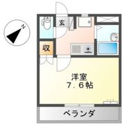 コーポリヴィエール39の間取り画像