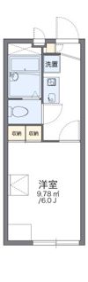 レオパレスドリーム田中21の間取り画像