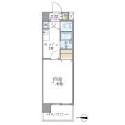 イーストコート芝の間取り画像