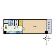 第6マルヤビル箱崎の間取り画像