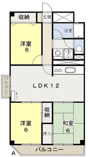 あすなろコーポレーションの間取り画像