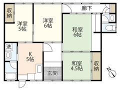 田中邸（5-6）の間取り画像