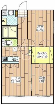 アンベリールの間取り画像
