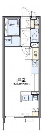 レオネクストクレスト夢見ヶ崎の間取り画像