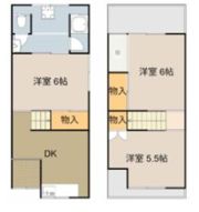 高柳2丁目テラスハウスの間取り画像