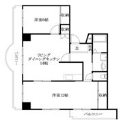 ランドマーク一番町の間取り画像