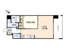 JRBハイツ岡山の間取り画像