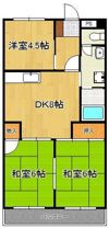 シャトレ中井の間取り画像