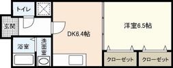 CUBICLE・Fの間取り画像