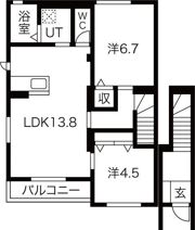 ヴィル・ブランシェBの間取り画像