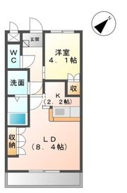 メゾン・メルヴェールの間取り画像